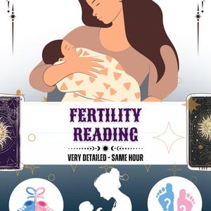 Lecture du tarot de la fertilité à la même heure, lecture détaillée de la grossesse, prédiction de la conception à la même heure, lecture approfondie du genre, lectures de grossesse