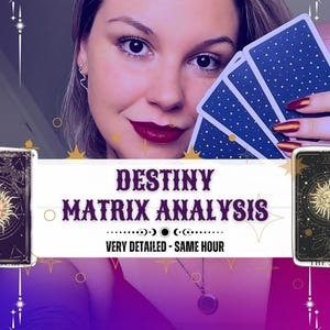Análisis de la matriz del destino extra detallado: carta natal en la misma hora y lectura del tarot astrológico védico para obtener información precisa