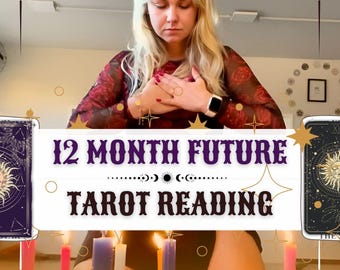 12 Month Future Predictions, Future Psychic Reading, Future Psychic Prediction, Your Future Love, Finance, Career More, Future Medium