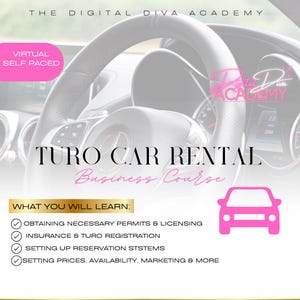 Start a Profitable Turo Car Rental Business | Virtual Course for Entrepreneurs