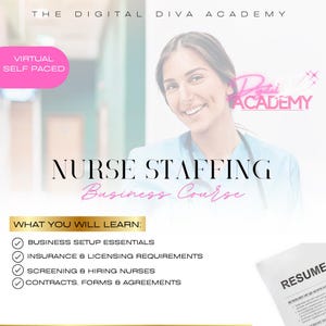 Start a Profitable Nurse Staffing Agency | Virtual Business Course for Entrepreneurs