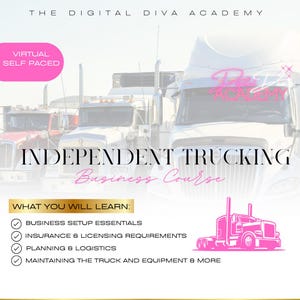 Start a Profitable Independent Trucking Business | Virtual Course for Entrepreneurs