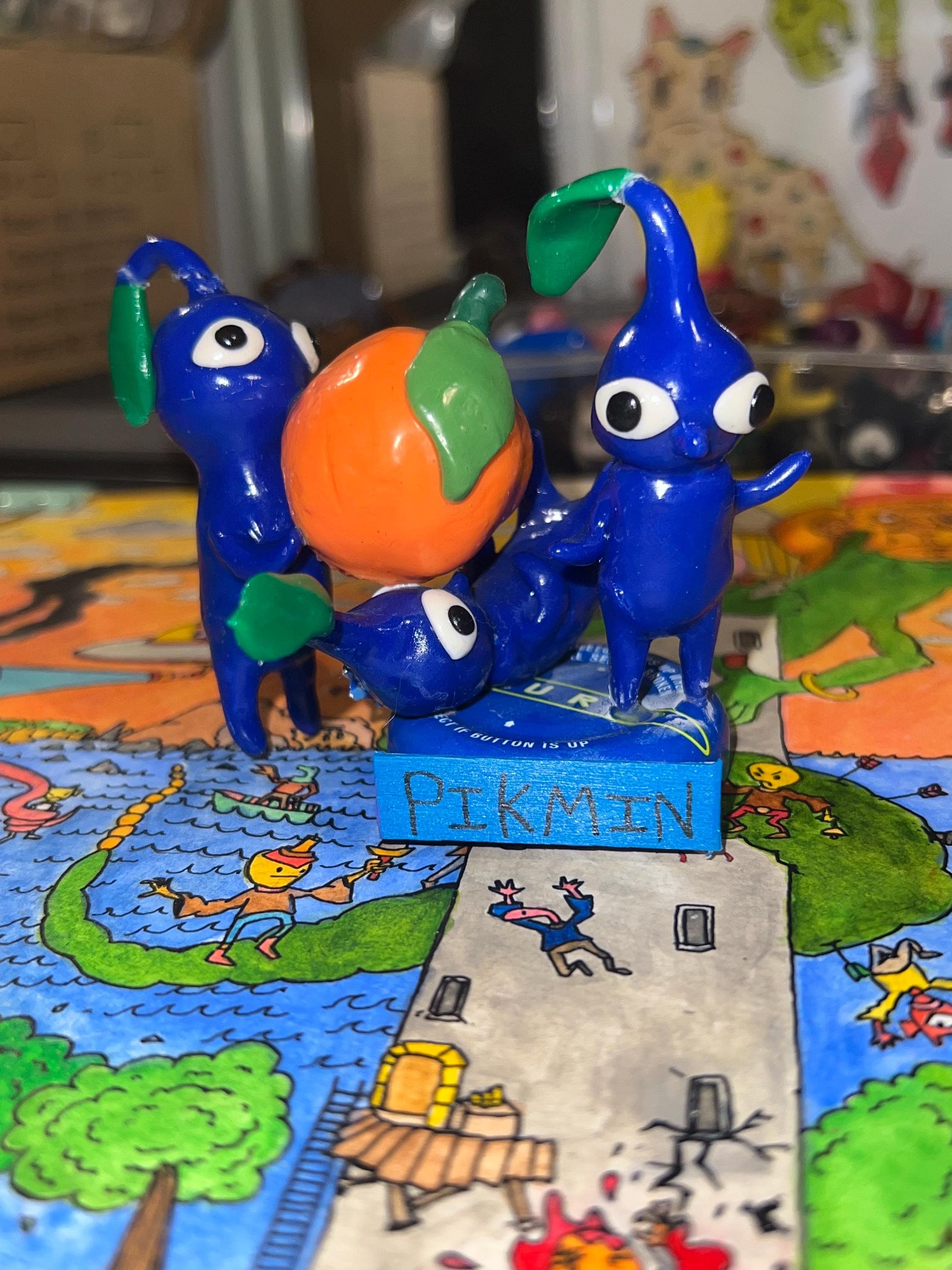 Pikmin figurine - Etsy 日本