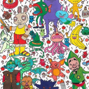 Weird Art Prints - Collage Piece No. 5