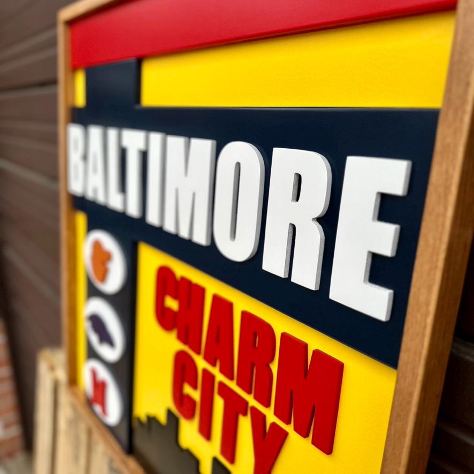 Baltimore Charm City Sign | Old Bay Sign | Baltimore | Charm City | Old ...