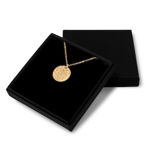 Collier personnalisé carte des étoiles