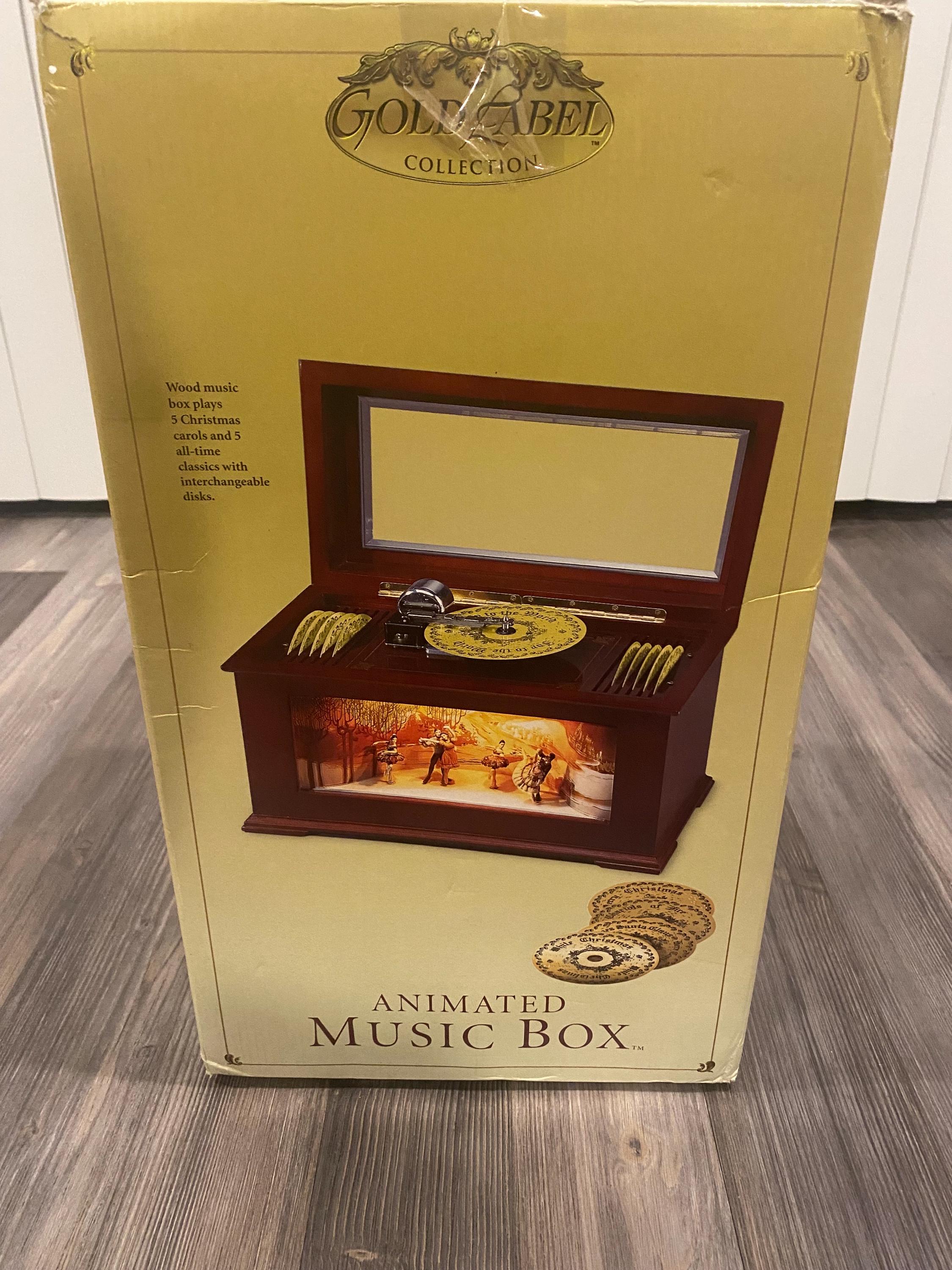 Mr. Christmas Music Box - Etsy Mr. Christmas Music Box - Etsy