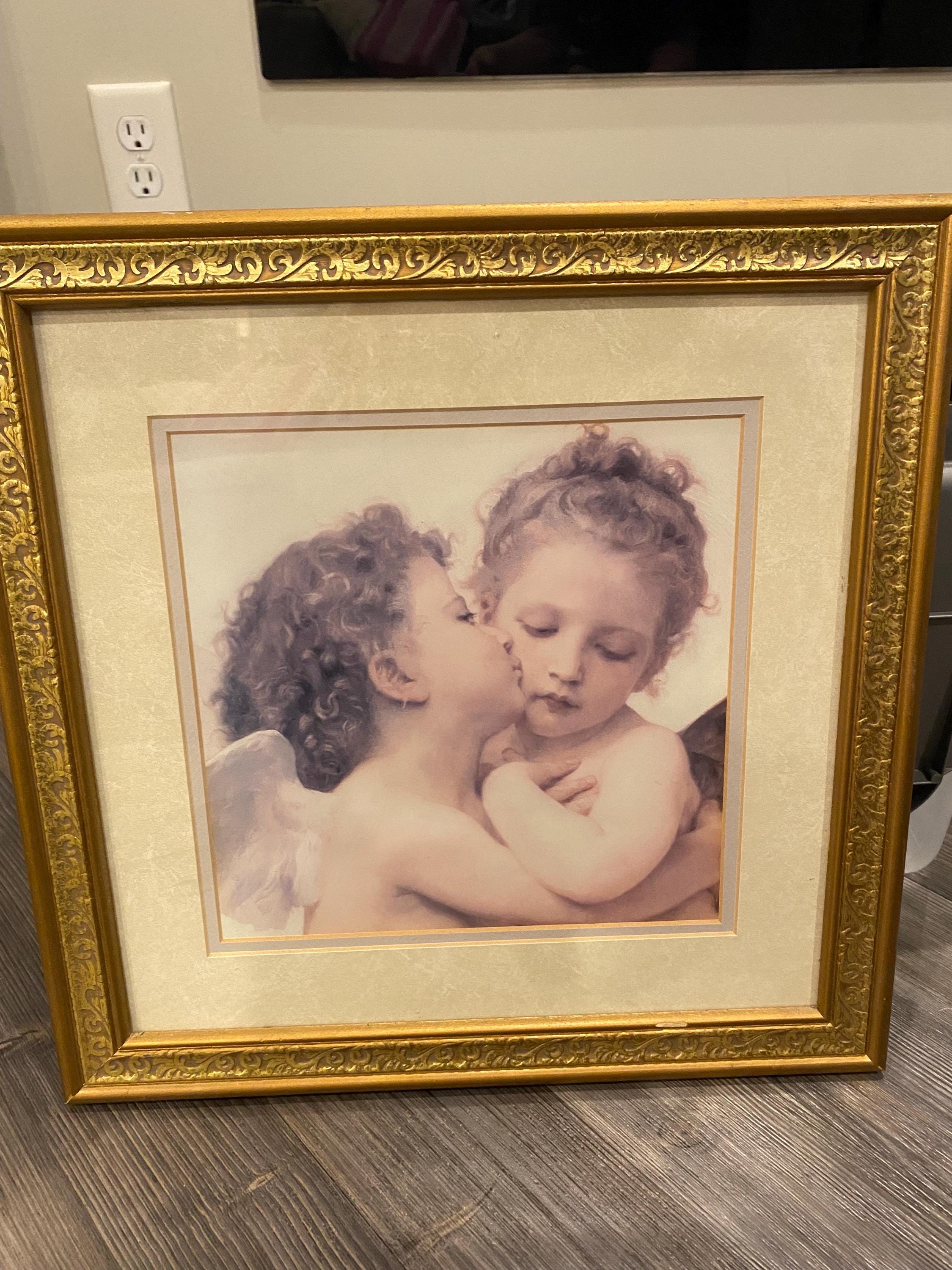 Vintage first kiss by William Biugereau