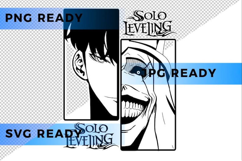 Solo Leveling Sung Jinwoo.5 SVG - Etsy
