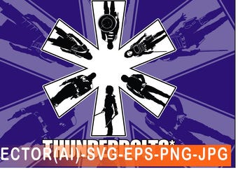Thunderbolts* new Avengers logo  SVG