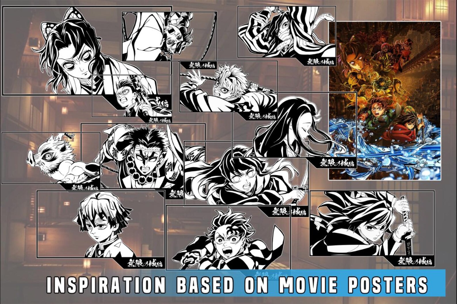 Infinity Castle Shinobu Kocho Svg Etsy