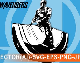 Thunderbolts* U.S. Agent SVG vettoriale