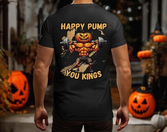Gym Shirt Pumpkin | Funny Training Shirt | Motivational Shirt | Gym Tee | Lifting Shirt | Halloween Shirt | Heavy Lifting Shirt