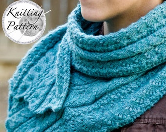 Knitting Pattern for Women's Scarf - Fancy Mae