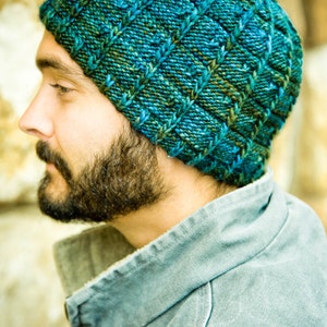 Knitting Pattern for Men's Hat J.T. image 3