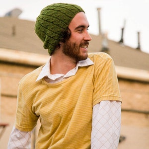 Knitting Pattern for Men's Hat Bartek image 5