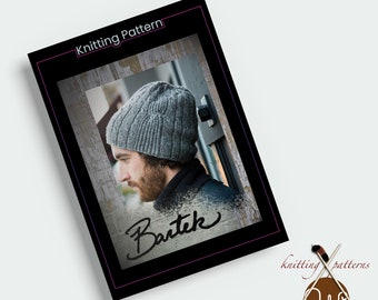 Knitting Pattern for Men's Hat - Bartek