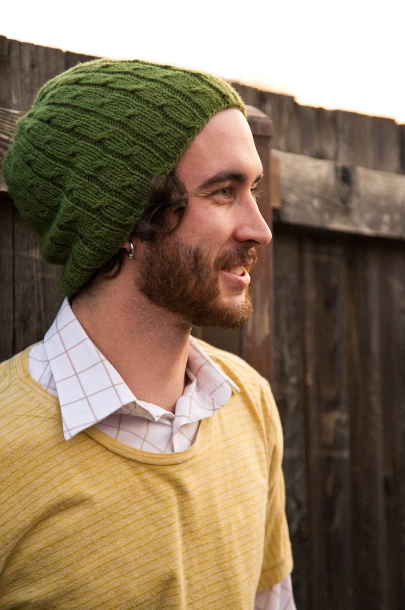 Knitting Pattern for Men's Hat Bartek image 4