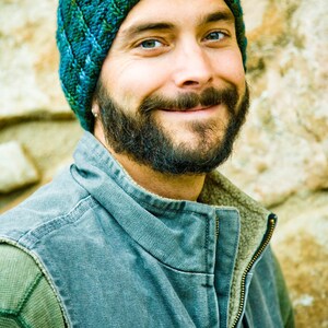 Knitting Pattern for Men's Hat J.T. - Etsy