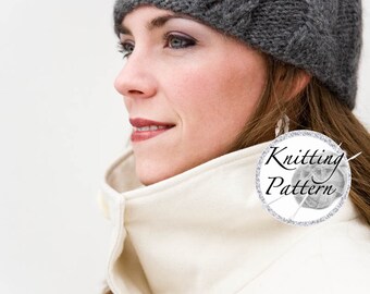 Women's Hat Knitting Pattern - The Frisco (pattern PDF)