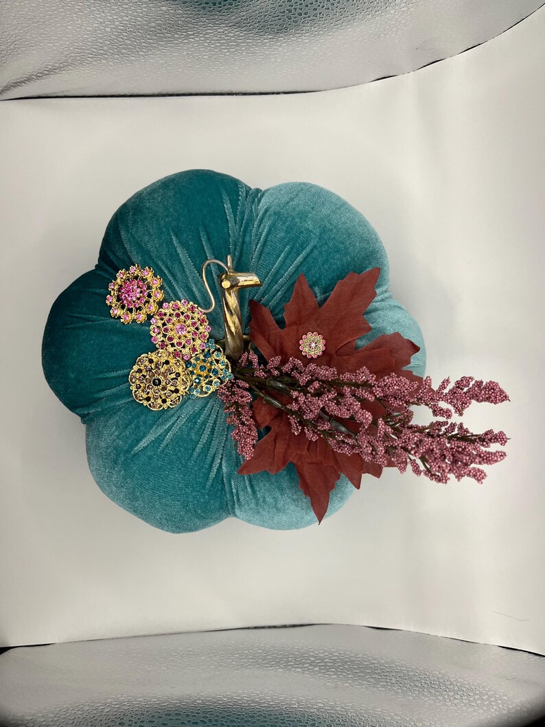 Fall Pumpkin With Bling Etsy