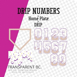 Ice Cream Numbers,Numbers Baseball png,baseball Png,home plate png,Softball png,Numbers Softball png,Baseball ice cream drip,Ice cream