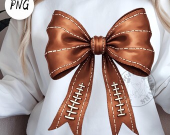 Football bow png,Football bow,Bow football png,Football bow coquette,Game day football bow png,Watercolor bow Football,Watercolor football
