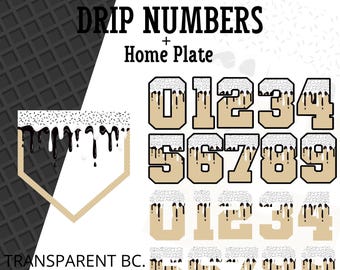 Ice Cream Numbers,Numbers Baseball png,baseball Png,home plate png,Softball png,Numbers Softball png,Baseball ice cream drip,Ice cream