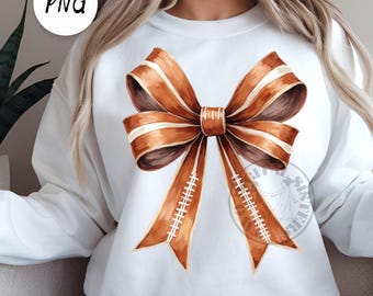 Football bow png,Football bow,Bow football png,Football bow coquette,Game day football bow png,Watercolor bow Football,Watercolor football