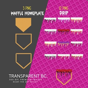Waffel Haus Teller, Drip Baseball Teller PNG, Baseball Haus, Baseball Eis tropfen PNG, Baseball Eis tropfen PNG, Home Plate PNG