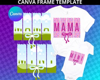 Marcos de pinceladas de Canva, plantillas de pinceladas de Canva, arrastrar y soltar, pincel de tinta de Canva editable, plantilla de pinceladas de Canva, MAMA Canva, MINI Canva