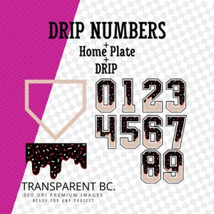 Ice Cream Numbers,Numbers Baseball png,baseball Png,home plate png,Softball png,Numbers Softball png,Baseball ice cream drip,Ice cream