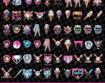 Set 100 baseball ice cream png,Waffle home plate, Drip baseball plate PNG,Baseball Ice Cream Drip Png,Drippy baseball icecream drip png