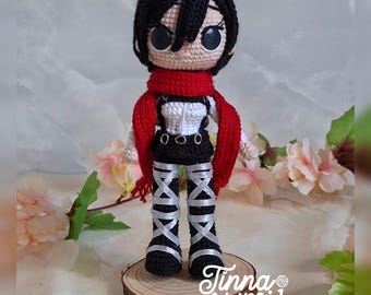 Mikasa Amigurumi PDF Pattern [ESP/ENG]