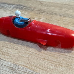 Vintage Maserati Formula 1 Red Body Strombecker Original Slot Car- Incomplete