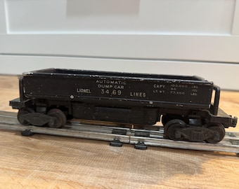 Lionel 3469 Automatischer Erzauskippwagen | Nachkriegs O-Gauge Classic | C5