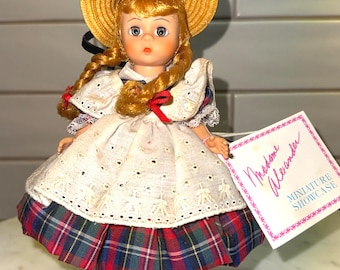 Vintage Madame Alexander McGuffey Ana Doll: 8-inch, Original Box & Inserts
