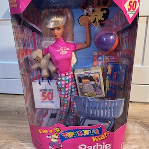 Vintage Special Edition 50th Anniversary I&#39;m a Toys &#39;R&#39; Us Kid!&quot; Barbie Doll- Excellent Condition