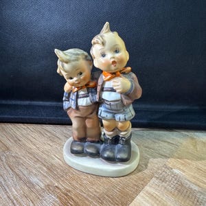 Vintage Hummel Figurine: Max and Moritz, HUM 123, TMK-5, 5&quot;