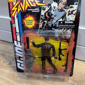 Vintage 1994 GI Joe General Blitz Action Figure - Original Packaging
