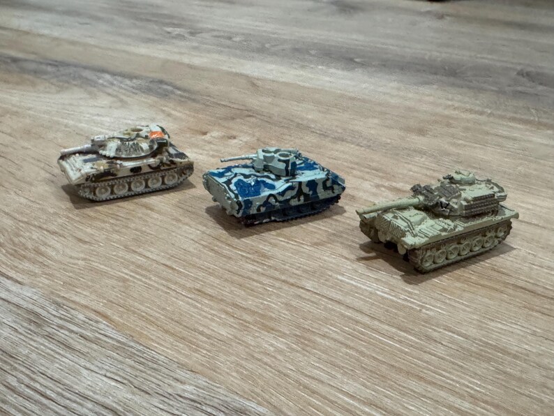 Micro Master Tanks Galoob Micro Machines Military Tanks Collection: Bradley IFV, M1 Abrams ...