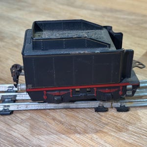 Vintage Märklin 0 Gauge 929/0 Black Tender for Locomotive R66/12920-  Very Good Condition
