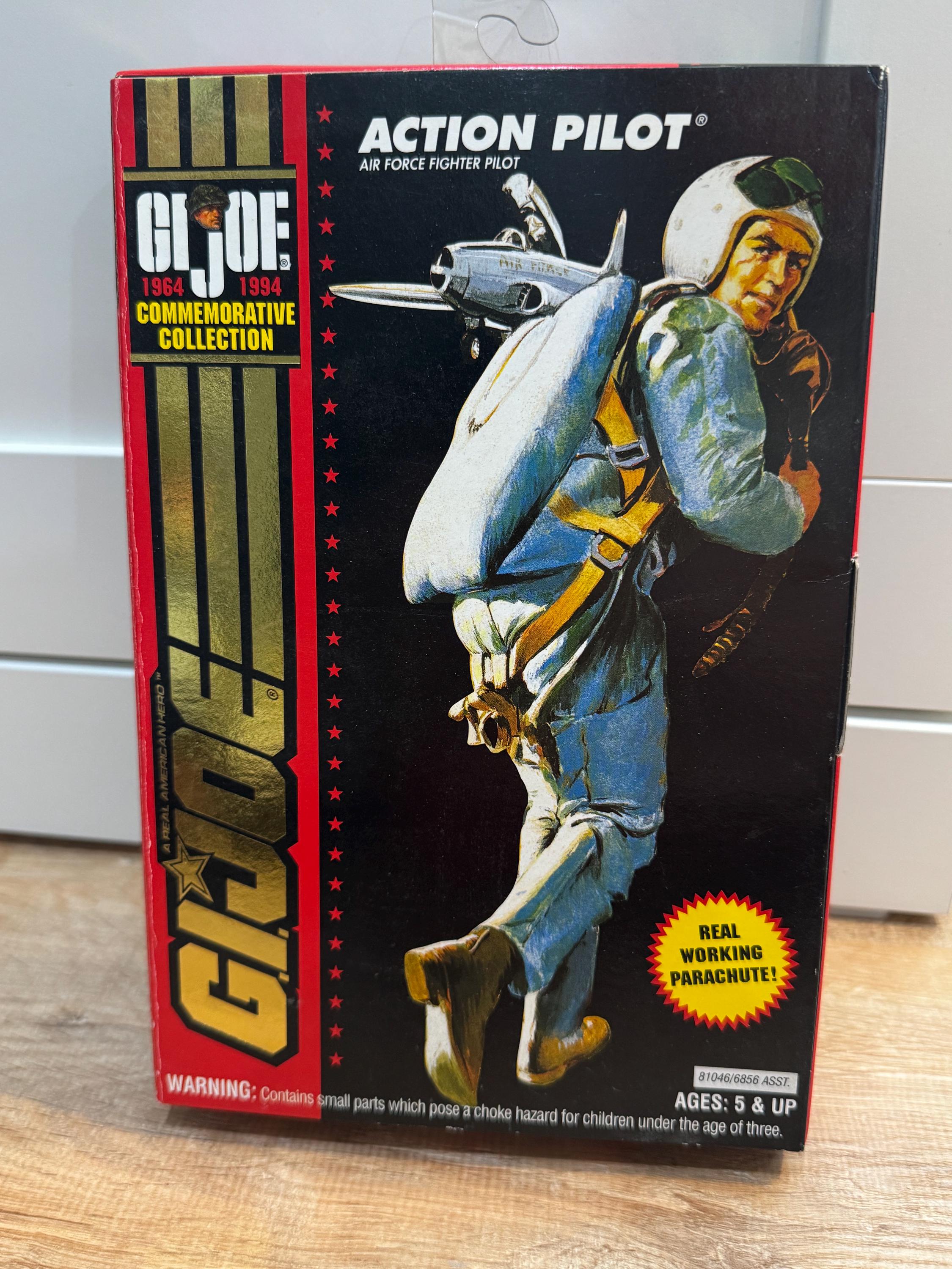 正規 品 GI JOE ACTION PILOT AIR FORCE PILOT、GI ジョー フィギュア