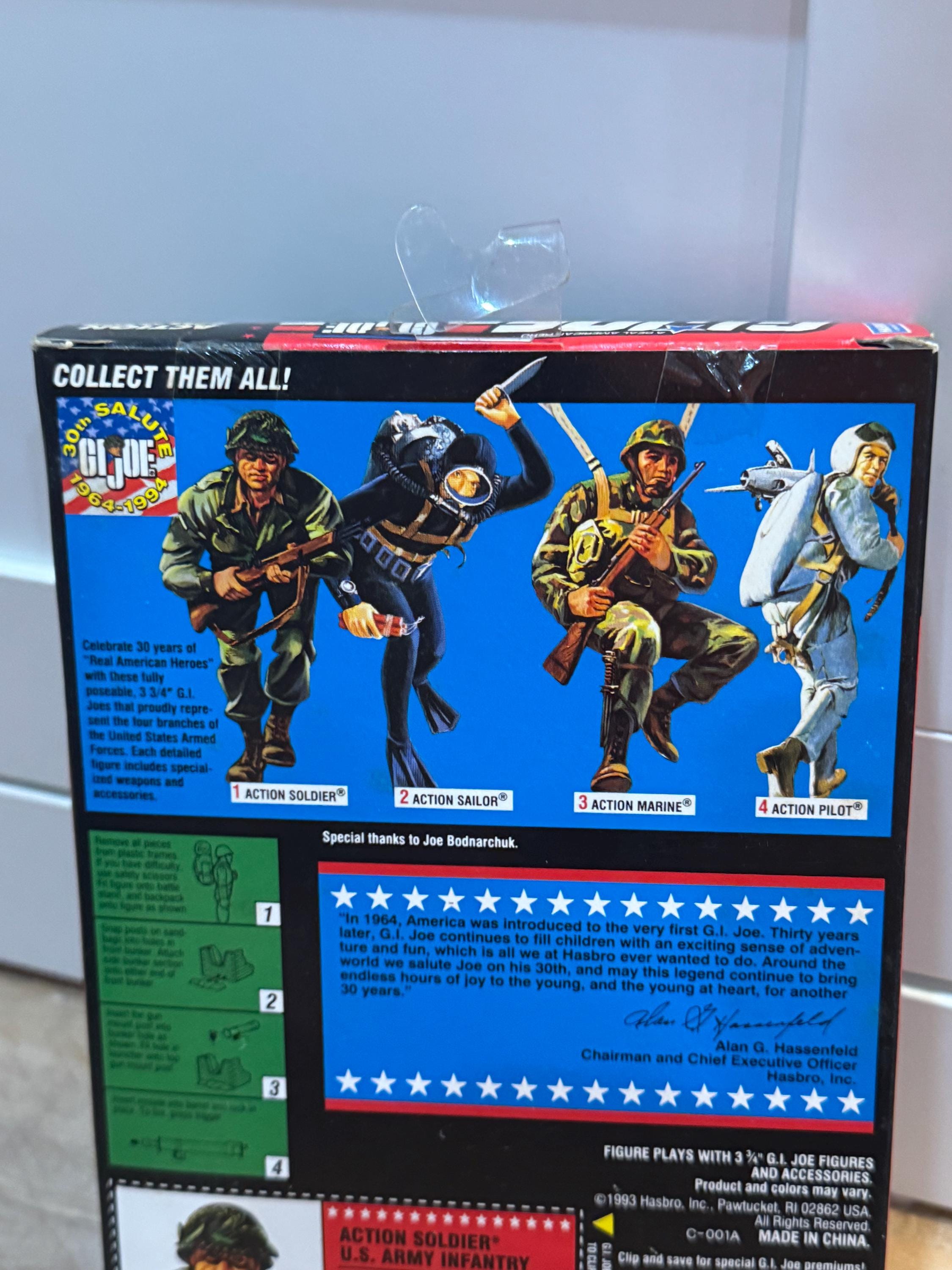 ビンテージGIジョー ハスブロ アクションソルジャー ①セット