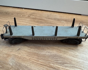 Vintage Lionel 6411 Flatcar O Gauge Postwar Lumber Car C6