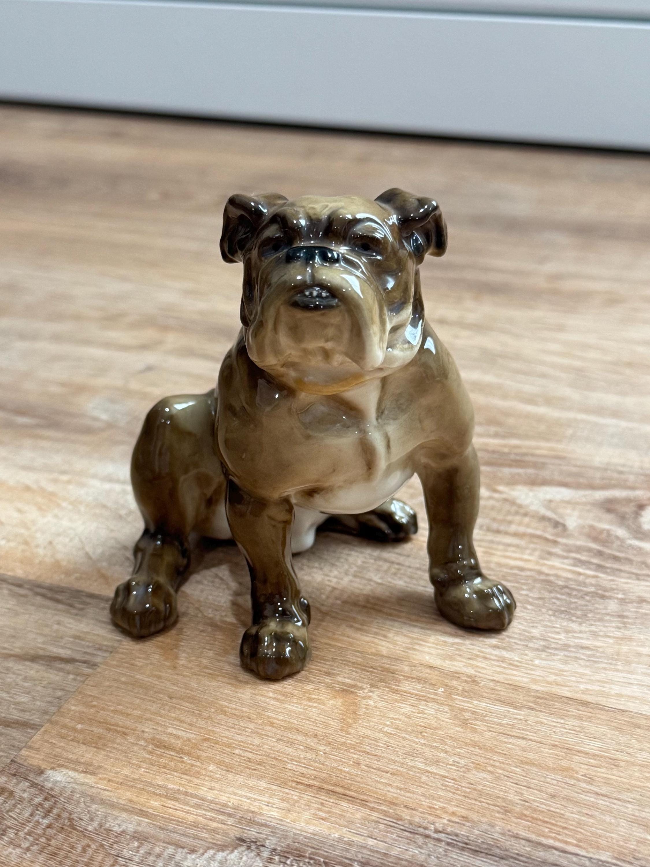 Porcelain Bulldogs - Etsy