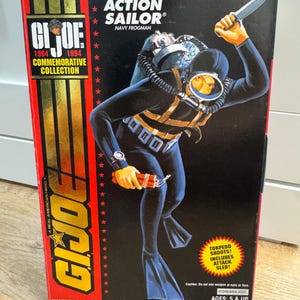 Vintage 1993 GI Joe Action Sailor: Hasbro Commemorative Collection NIB