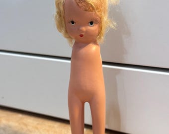 Vintage Nancy Ann Storybook Doll 6 Inch Bisque Hand Painted Story Book Doll USA