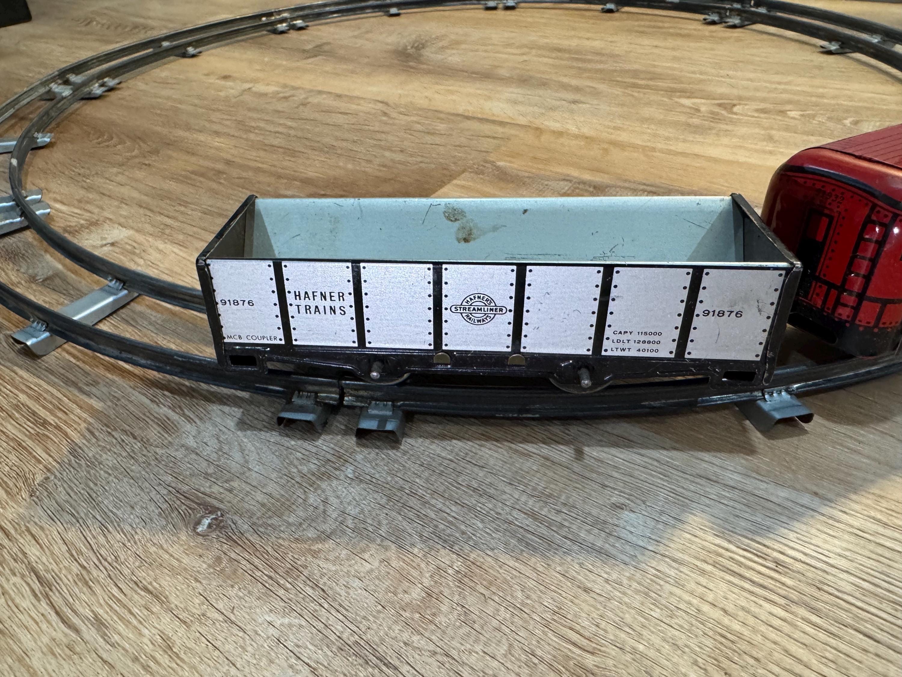 Hafner Box Vintage Hafner Windup Train Set, 1930s, Original Box - Etsy