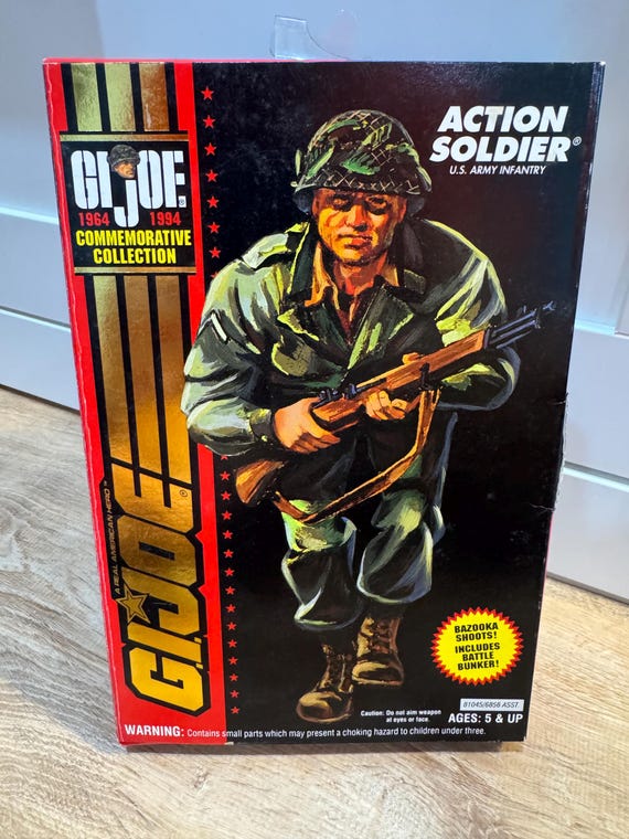 ヴィンテージ 1993 GIジョー アクションソルジャー - ハズブロ記念